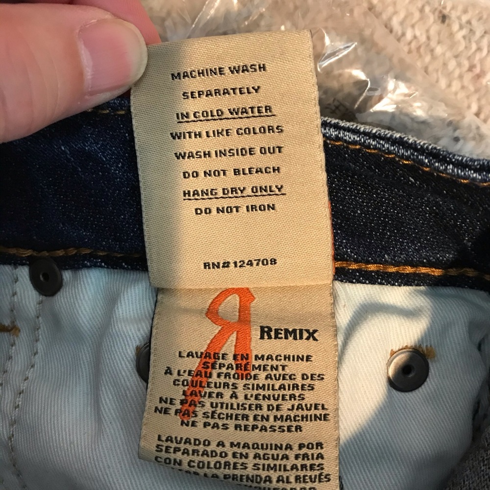 NWT Remix by Rock Revival Skinny Stretch Jean Sz 2 - Picture 11 of 11